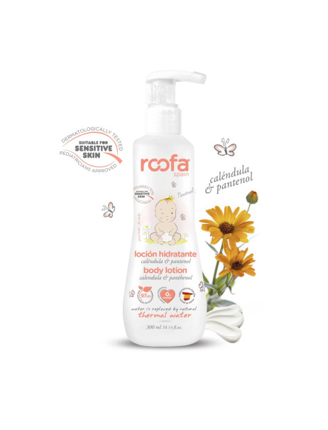 Roofa Body Lotion Calendula & Panthenol Натуральний лосьон для тіла