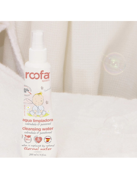 Roofa Cleansing Water Calendula & Panthenol Натуральная очищающая вода