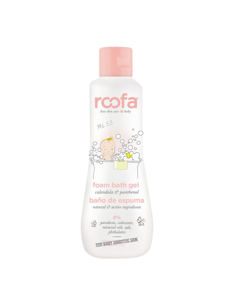 Roofa Foam Bath Gel Calendula & Panthenol Гель-піна для ванни