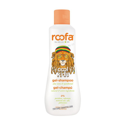 Roofa Cool Kids Gel Shampoo Aloe Vera & Panthenol Натуральний гель-шампунь з алое віра та пантенолом
