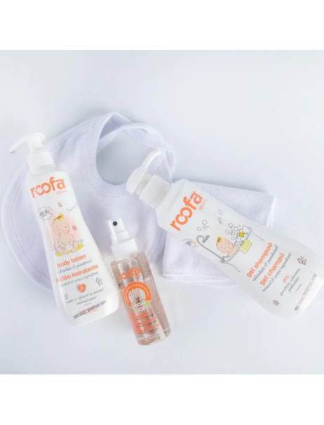 Roofa Gel Shampoo Calendula & Panthenol Гель-шампунь для тіла та волосся з календулою та пантенолом