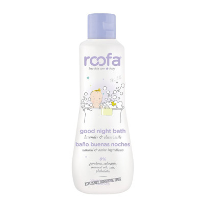Roofa Good Night Bath Gel Lavander & Chamomile Вечернее средство для ванны с лавандой и ромашкой