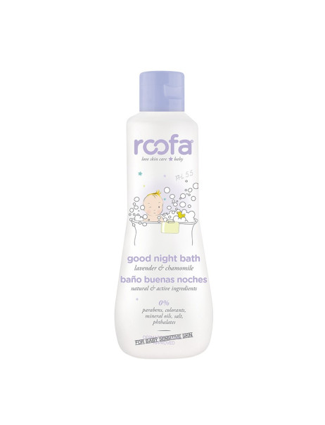 Roofa Good Night Bath Gel Lavander & Chamomile Вечернее средство для ванны с лавандой и ромашкой