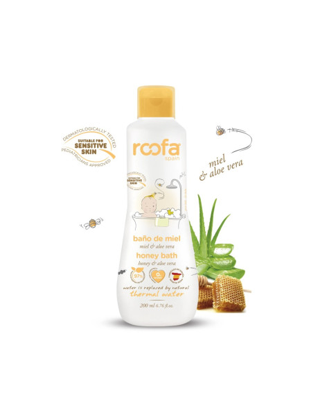 Roofa Honey Bath Gel Медова гель-піна для ванни