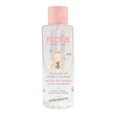 Roofa Massage Oil Calendula & Sweet Almond Масло для тела с календулой и сладким миндалем для чувствительной кожи