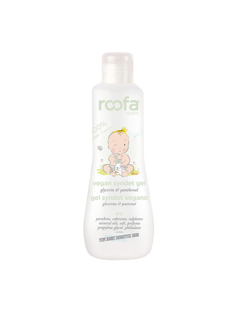 Roofa Vegan Syndet Gel Веганський синдет гель для купання малюка