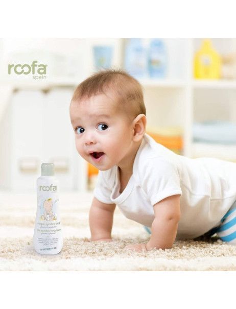 Roofa Vegan Syndet Gel Веганський синдет гель для купання малюка