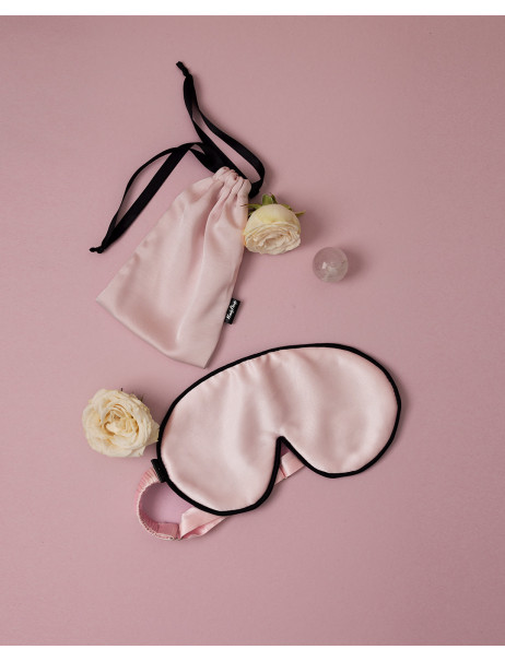 Rosy Drop Silk Sleep Mask Шелковая маска для сна