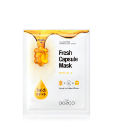 Oozoo Fresh Capsule Mask Royal Jelly Маска для лица с капсулой-активатором 