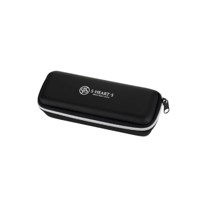 S-Heart-S Sasso Case Black For Short Brushes Защитный кейс для расчески с короткой ручкой