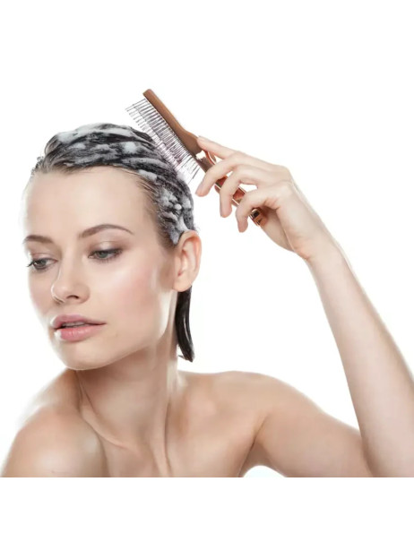 S-Heart-S Sasso Scalp Brush Premium Long Purple Расческа для волос