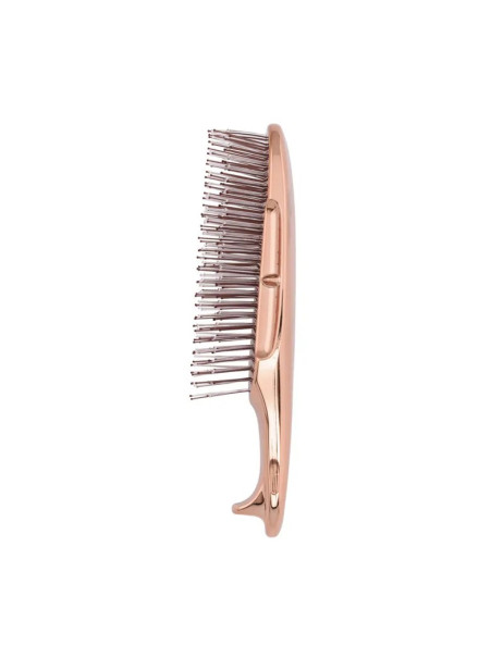 S-Heart-S Sasso Scalp Brush World Model Short Pink Gold Расческа для волос