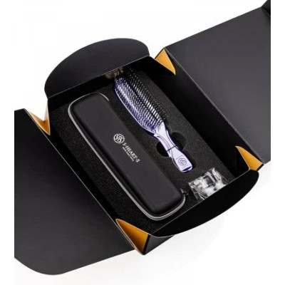 S-Heart-S Sasso Scalp Brush Premium Purple Long (Gift Box) Расческа в подарочном боксе