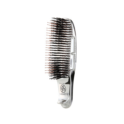 S-Heart-S Sasso Scalp Brush Professional Plus Chrome Short Гребінець для волосся