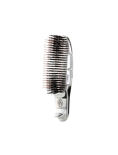 S-Heart-S Sasso Scalp Brush Professional Plus Chrome Short Расческа для волос