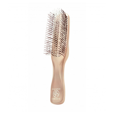 S-Heart-S Sasso Scalp Brush World Model Long Pink Gold Расческа для волос