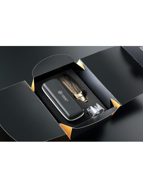 S-Heart-S Sasso Scalp Brush Premium Champagne Gold Short (Gift Box) Расческа в подарочном боксе