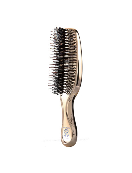 S-Heart-S Sasso Scalp Brush Premium Long Champagne Gold Расческа для волос