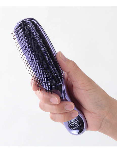 S-Heart-S Sasso Scalp Brush Premium Long Purple Расческа для волос