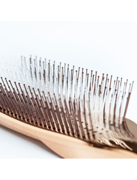 S-Heart-S Sasso Scalp Brush World Model Long Pink Gold Расческа для волос
