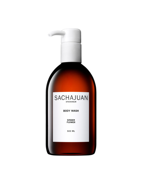 Sachajuan Body Wash Ginger Flower Увлажняющий и успокаивающий гель для душа с ароматом цветов, бергамота и лимона