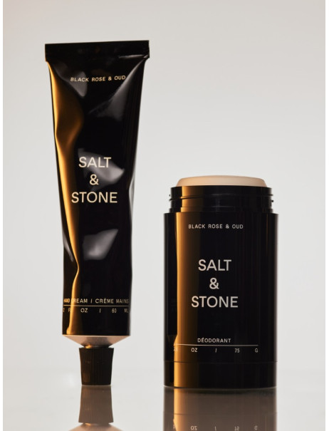 Salt & Stone Hand Cream Black Rose & Oud Увлажняющий крем для рук с ароматом черной розы и уда