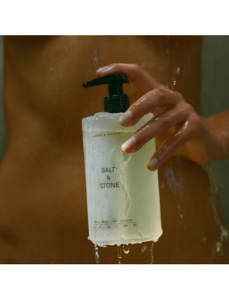 Salt & Stone Body Wash Santal & Vetiver Антиоксидантний гель для душу з ароматом сандалового дерева та ветиверу