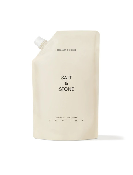 Salt & Stone Body Wash Bergamot & Hinoki Refill Антиоксидантний гель для душу з ароматом бергамоту та хінокі (рефіл)