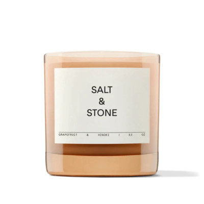 Salt & Stone Candle Grapefruit & Hinoki Соєва свічка з ароматом грейпфрута та хінокі