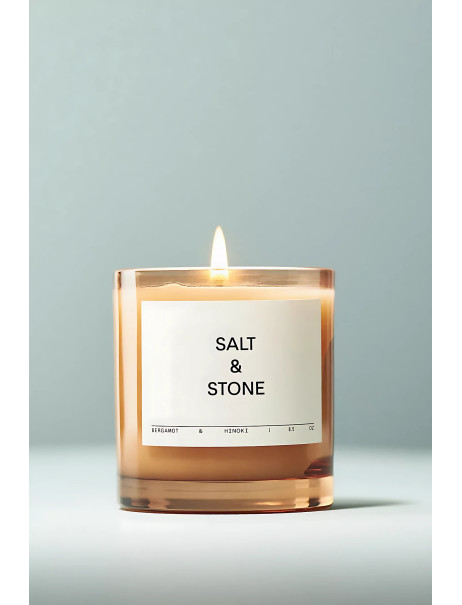 Salt & Stone Candle Bergamot & Hinoki Соєва свічка з ароматом бергамоту та хінокі