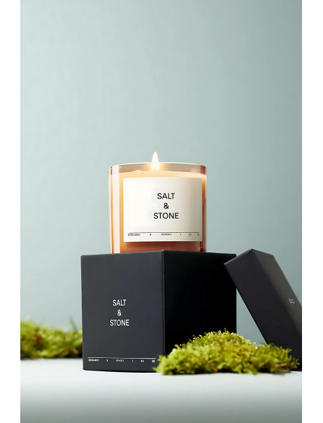 Salt & Stone Candle Bergamot & Hinoki Соєва свічка з ароматом бергамоту та хінокі