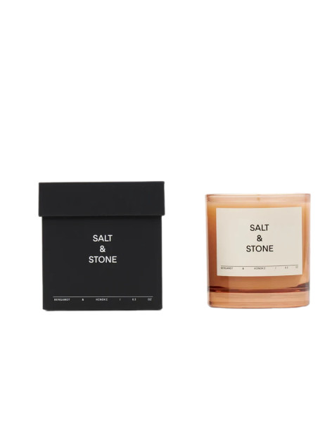 Salt & Stone Candle Bergamot & Hinoki Соєва свічка з ароматом бергамоту та хінокі