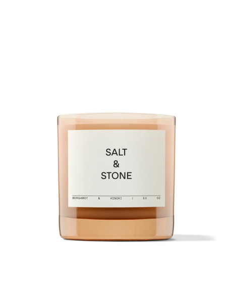 Salt & Stone Candle Bergamot & Hinoki Соєва свічка з ароматом бергамоту та хінокі