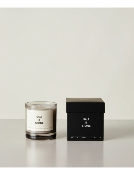 Salt & Stone Candle Fig & Violet Соєва свічка з ароматом інжиру та фіалки