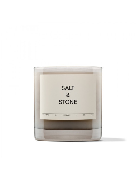 Salt & Stone Candle Santal & Vetiver Соєва свічка з ароматом сандалового дерева та ветиверу