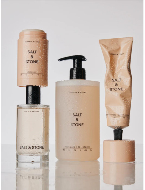 Salt & Stone Hand Cream Saffron & Cedar Зволожувальний крем для рук з ароматом шафрану та кедру