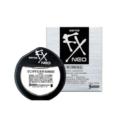 Santen FX Neo Eye Drops Капли для глаз с таурином от покраснения