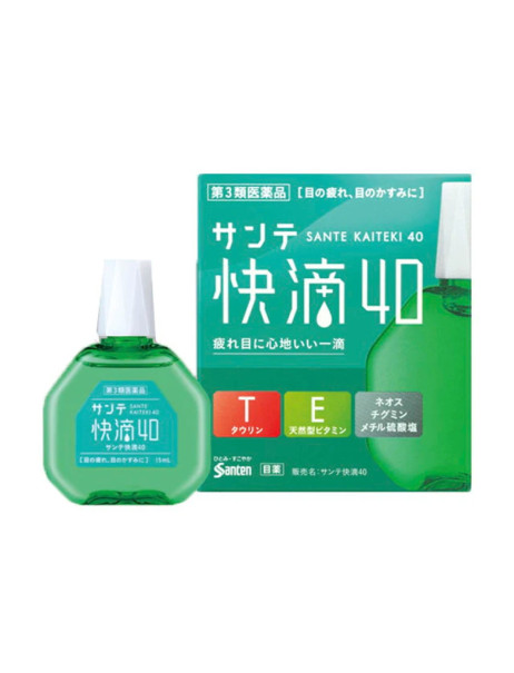 Santen 40 Kaiteki Eye Drops Капли для глаз