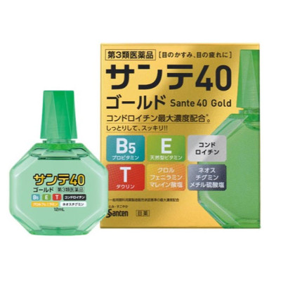 Santen 40 Gold Eye Drops Капли для глаз