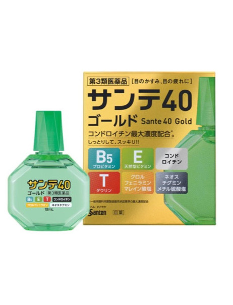 Santen 40 Gold Eye Drops Капли для глаз