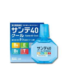Santen 40 Cool Eye Drops Возрастные капли для глаз от усталости - Написать отзыв