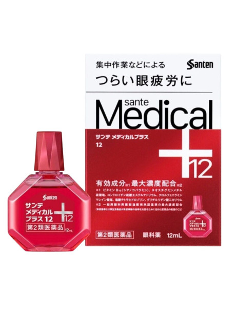Santen Medical Plus 12 Краплі для очей проти вікових змін