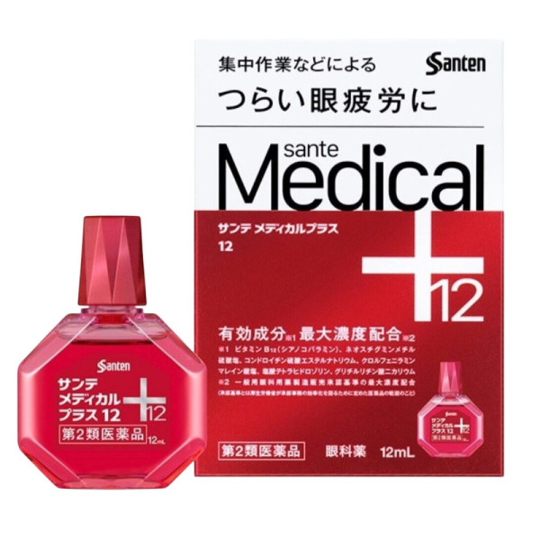 Santen Medical Plus 12 Краплі для очей проти вікових змін