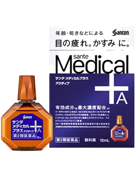 Santen Medical Plus Active Eye Drops Капли для глаз против возрастных изменений