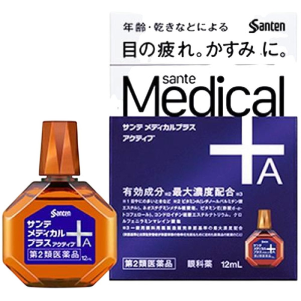Santen Medical Plus Active Eye Drops Капли для глаз против возрастных изменений