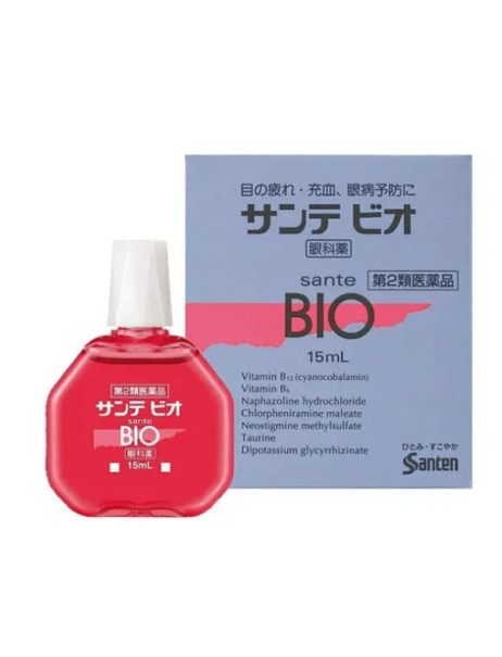 Santen BIO Eye Drops Капли для чувствительных глаз от покраснения