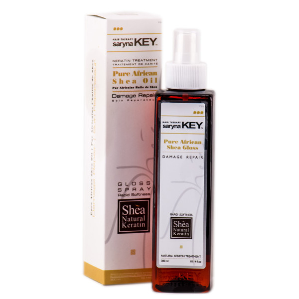 Saryna Key Блиск-спрей для фарбованого волосся Color Lasting Pure African Shea Gloss 