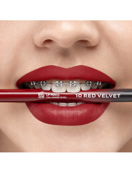 Sayeah Beauty Lip Pencil 10 Red Velvet Олівець для губ