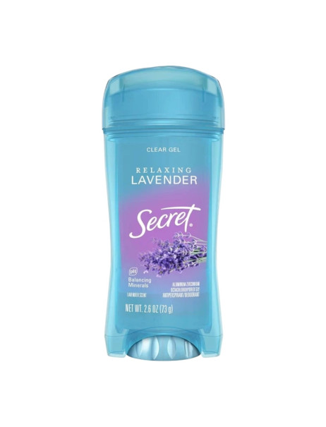 Secret 72h Clear Gel Deodorant Relaxing Lavanda Прозрачный гелевый дезодорант-антиперспирант Расслабляющая лаванда