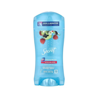 Secret 48h Clear Gel Deodorant Refreshing Berry Прозрачный гелевый дезодорант-антиперспирант Освежающая ягода